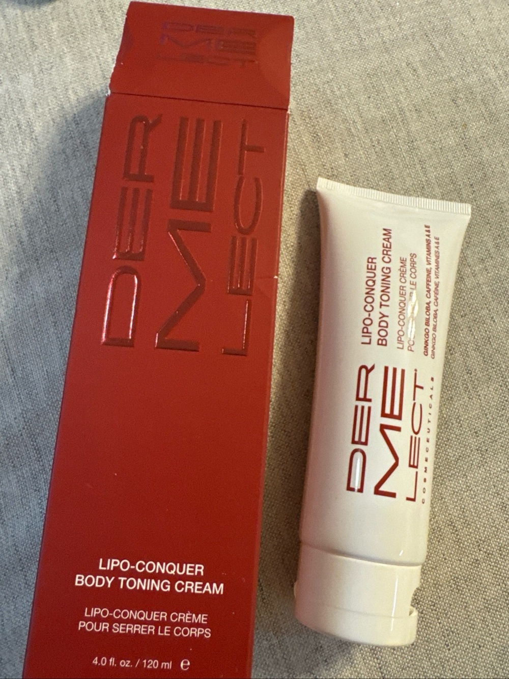 Brand New - Dermelect Lipo Conquer Body Toning Cream sealed 4 oz